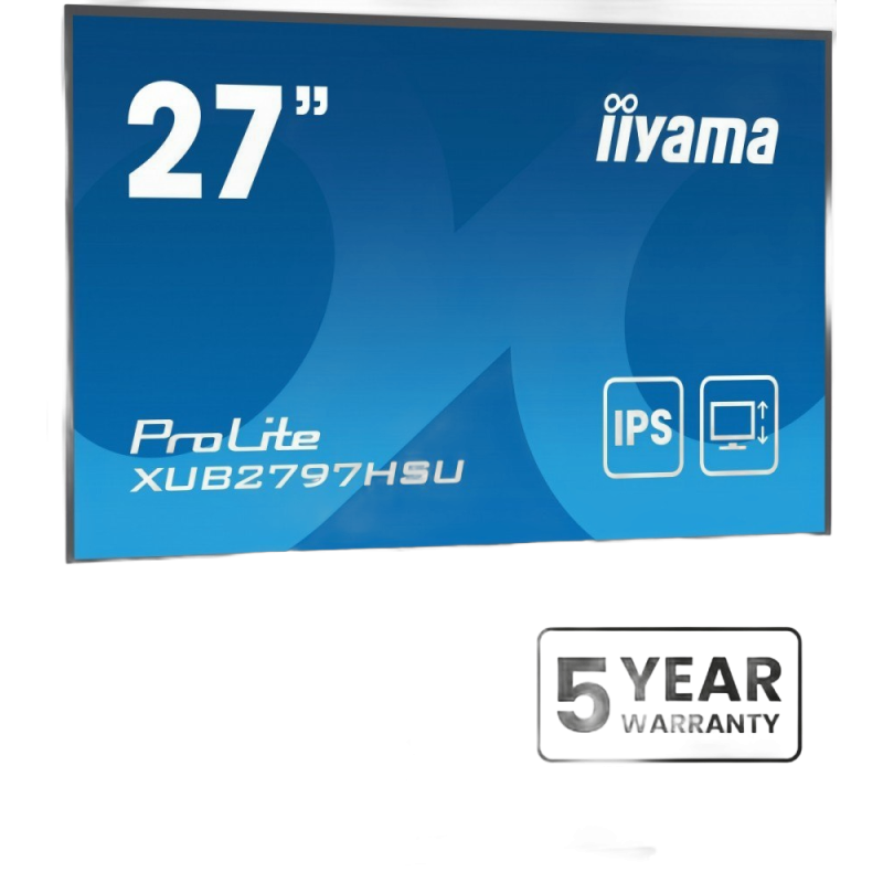 Monitor IIYAMA ProLite XUB2797HSU-W2 27 FHD IPS 100Hz z regulacją wysokości Monitor IIYAMA ProLite XUB2797HSU-W2 27 FHD IPS 100Hz z regulacją wysokości