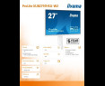 Monitor IIYAMA ProLite XUB2797HSU-W2 27 FHD IPS 100Hz z regulacją wysokości Monitor IIYAMA ProLite XUB2797HSU-W2 27 FHD IPS 100Hz z regulacją wysokości