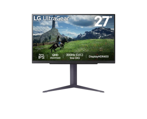 Monitor LG UltraGear 27GS85Q-B 27 QHD IPS 180Hz gamingowy z Pivot