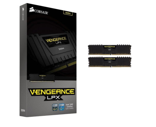 Corsair DDR4 Vengeance LPX 32GB 2666MHz wydajna 2x16GB CL16 z radiatorem