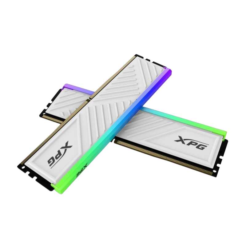 Pamięć Adata XPG Spectrix D35G DDR4 3600 32GB 2x16 RGB biała Pamięć Adata XPG Spectrix D35G DDR4 3600 32GB 2x16 RGB biała