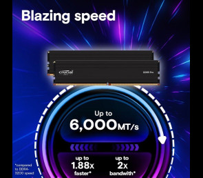 Pamięć Crucial DDR5 Pro 16GB 6000MHz CL48 z radiatorem