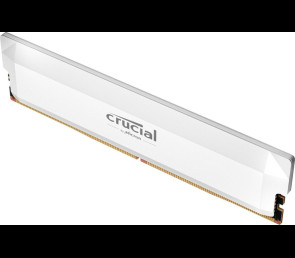 Pamięć Crucial DDR5 Pro OC 16GB 6400MHz CL38 biała z radiatorem