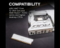Pamięć Crucial DDR5 Pro OC 16GB 6400MHz CL38 biała z radiatorem Pamięć Crucial DDR5 Pro OC 16GB 6400MHz CL38 biała z radiatorem