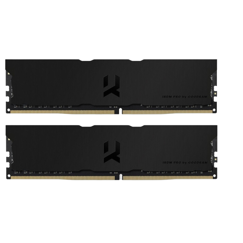 Pamięć DDR4 IRDM PRO 16GB 3600MHz 2x8GB czarna gamingowa z radiatorem Pamięć DDR4 IRDM PRO 16GB 3600MHz 2x8GB czarna gamingowa z radiatorem