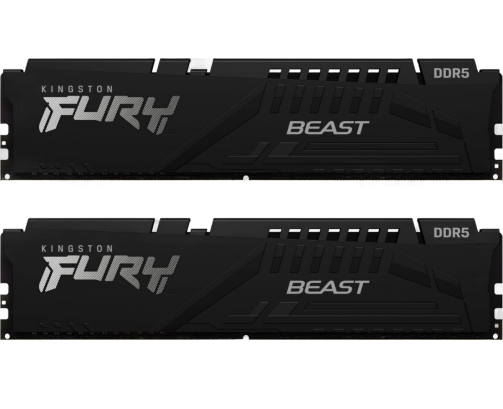 Pamięć DDR5 Kingston Fury Beast Black 64GB 5600 MHz CL36 z radiatorem