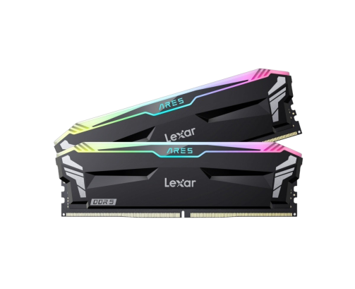 Pamięć DDR5 Lexar ARES RGB Gaming 32GB 6400 MHz czarna z radiatorem