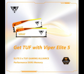 Pamięć DDR5 Patriot Viper Elite 5 RGB 32GB 6000MHz 2x16GB CL36