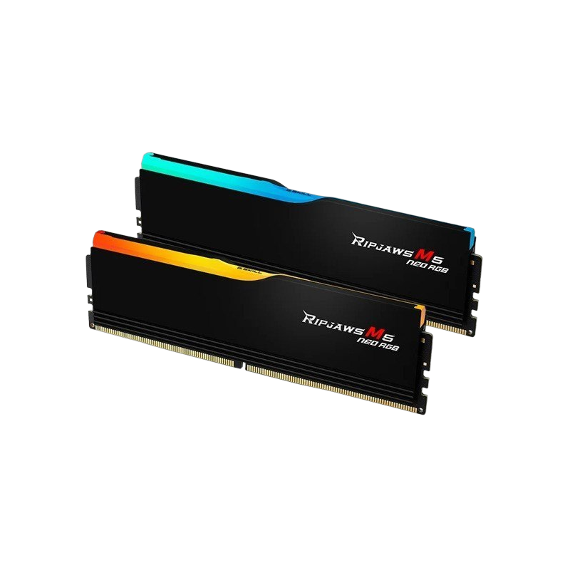Pamięć G.SKILL DDR5 64GB 6000MHz CL36 Ripjaws M5 Neo RGB Pamięć G.SKILL DDR5 64GB 6000MHz CL36 Ripjaws M5 Neo RGB