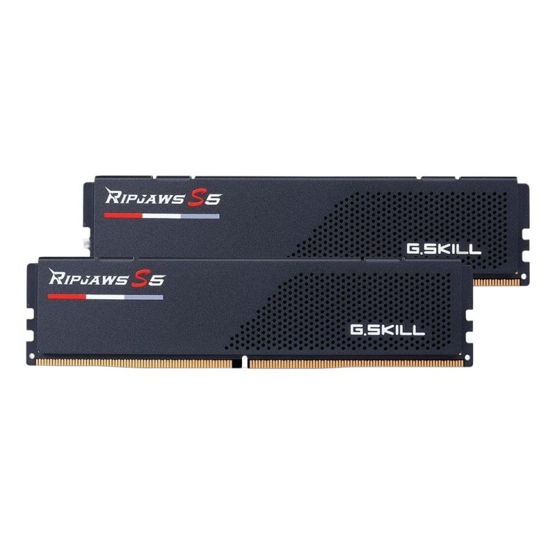 Pamięć G.SKILL DDR5 96GB 6400MHz CL32 Ripjaws S5 czarna Pamięć G.SKILL DDR5 96GB 6400MHz CL32 Ripjaws S5 czarna