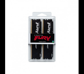 Pamięć Kingston DDR5 Fury Beast 64GB 6400MHz CL32 czarna