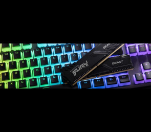 Pamięć Kingston FURY Beast DDR4 16GB 3600MHz CL17 wydajna do gier