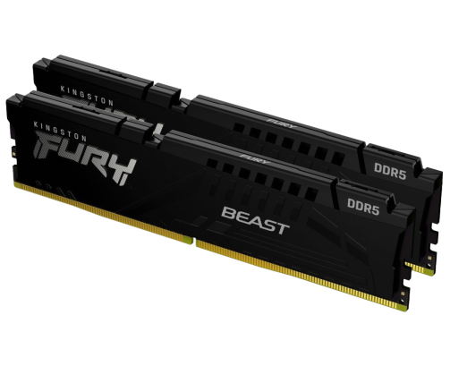 Pamięć Kingston FURY Beast DDR5 32GB 5200 CL36 do gier z radiatorami