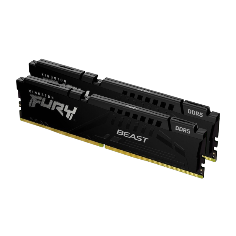Pamięć Kingston FURY Beast DDR5 32GB 5600MHz CL40 gamingowa z radiatorem Pamięć Kingston FURY Beast DDR5 32GB 5600MHz CL40 gamingowa z radiatorem