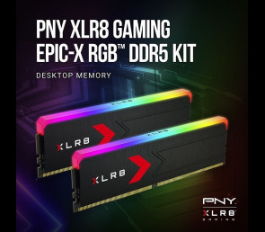 Pamięć PNY XLR8 Gaming DDR5 32GB 6000 MHz CL36 RGB wydajna