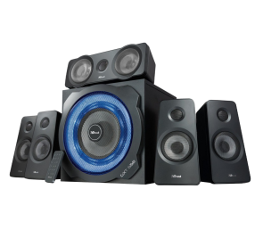 Głośnik Trust GXT 658 Tytan 5.1 Surround mocny dźwięk gamingowy z subwooferem