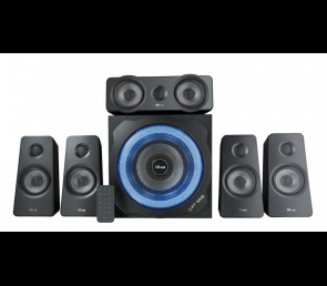 Głośnik Trust GXT 658 Tytan 5.1 Surround mocny dźwięk gamingowy z subwooferem
