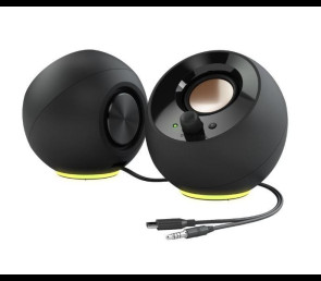 Głośniki Creative Pebble SE Czarny 2.0 z dynamicznym podświetleniem