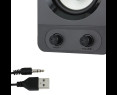 Głośniki Esperanza 2.1 USB Rainbow Soprano z LED RGB do komputera Głośniki Esperanza 2.1 USB Rainbow Soprano z LED RGB do komputera