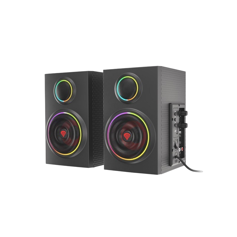 Głośniki Genesis Helium 300BT ARGB Bluetooth 2.0 gamingowe z basem Głośniki Genesis Helium 300BT ARGB Bluetooth 2.0 gamingowe z basem