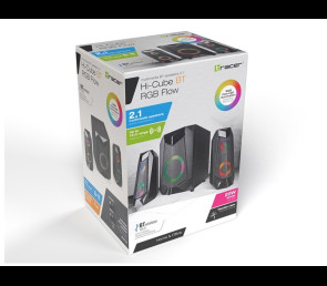 Głośniki Tracer 2.1 Hi-Cube RGB Bluetooth gamingowy zestaw multimedialny