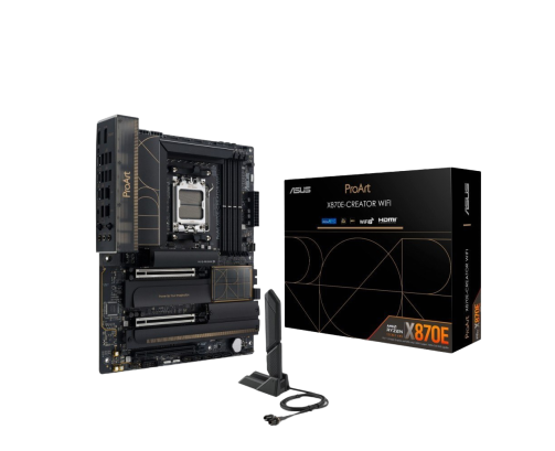Asus Płyta główna PROART X870E-CREATOR WI FI AM5 z DDR5 10G Ethernet