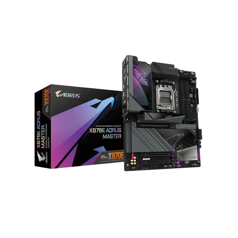 Gigabyte Płyta główna X870E AORUS MASTER AM5 DDR5 z HDMI USB-C ATX Gigabyte Płyta główna X870E AORUS MASTER AM5 DDR5 z HDMI USB-C ATX