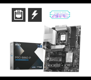 MSI PRO B860-P płyta główna ATX z 4 gniazdami DDR5 8800 MHz