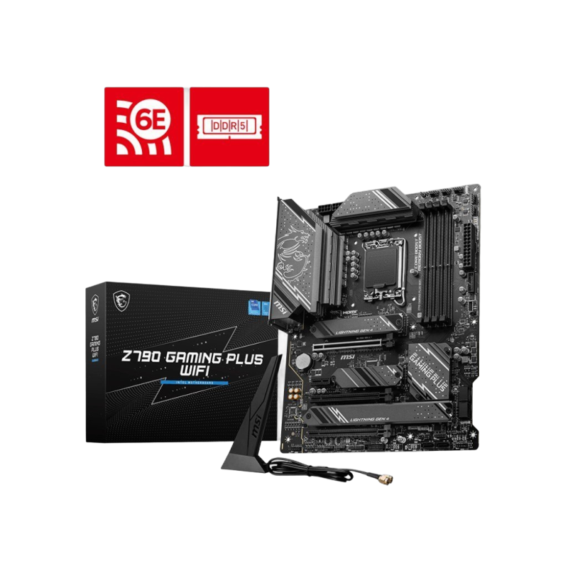 MSI Z790 GAMING PLUS WIFI płyta główna ATX DDR5 dla procesorów Intel MSI Z790 GAMING PLUS WIFI płyta główna ATX DDR5 dla procesorów Intel