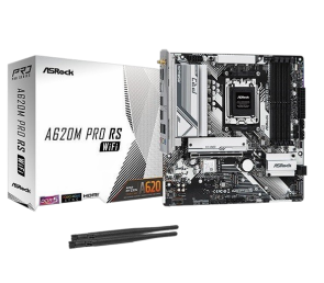 Płyta główna ASRock A620M PRO RS WIFI AM5 DDR5 mATX z HDMI i DP