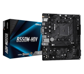 Płyta główna ASRock B550M-HDV AM4 mATX 2DDR4 HDMI DVI D-SUB