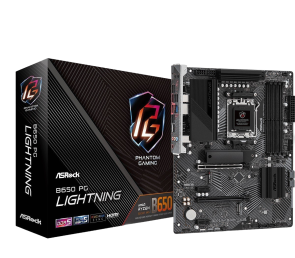 Płyta główna ASRock B650 PG LIGHTNING AM5 4DDR5 HDMI ATX wydajna