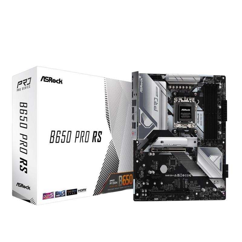 Płyta główna ASRock B650 PRO RS ATX HDMI DDR5 4x M.2 20Gbps Płyta główna ASRock B650 PRO RS ATX HDMI DDR5 4x M.2 20Gbps