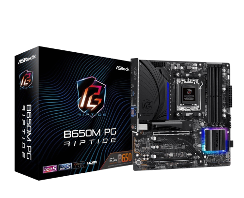 Płyta główna ASRock B650M PG Riptide AM5 DDR5 HDMI DP mATX