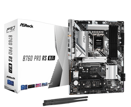 Płyta główna ASRock B760 Pro RS WIFI DDR5 ATX z PCIe 5.0
