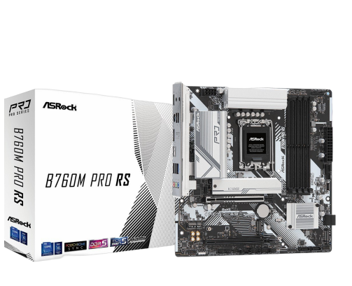 Płyta główna ASRock B760M Pro RS s1700 DDR5 mATX z PCIe 5.0 RGB