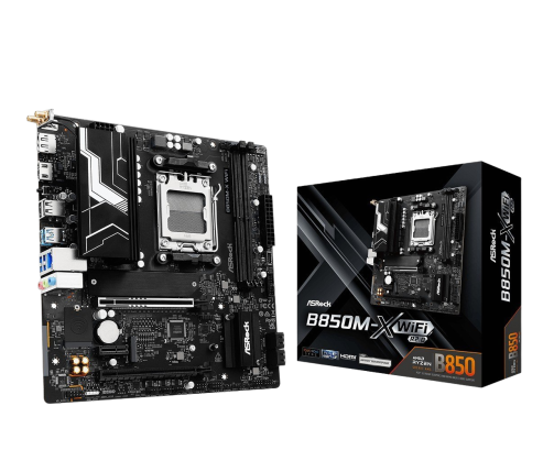 Płyta główna ASRock B850M-X WIFI R2.0 AM5 DDR5 mATX z Wi-Fi 6E