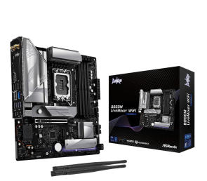 Płyta główna ASRock B860M LIVEMIXER WIFI mATX z DDR5 i Wi-Fi 6E