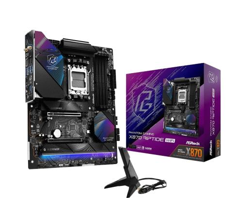 Płyta główna ASRock X870 RIPTIDE WIFI ATX DDR5 M.2 dla graczy