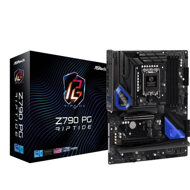Płyta główna ASRock Z790 PG Riptide S1700 4DDR5 HDMI DP ATX Płyta główna ASRock Z790 PG Riptide S1700 4DDR5 HDMI DP ATX