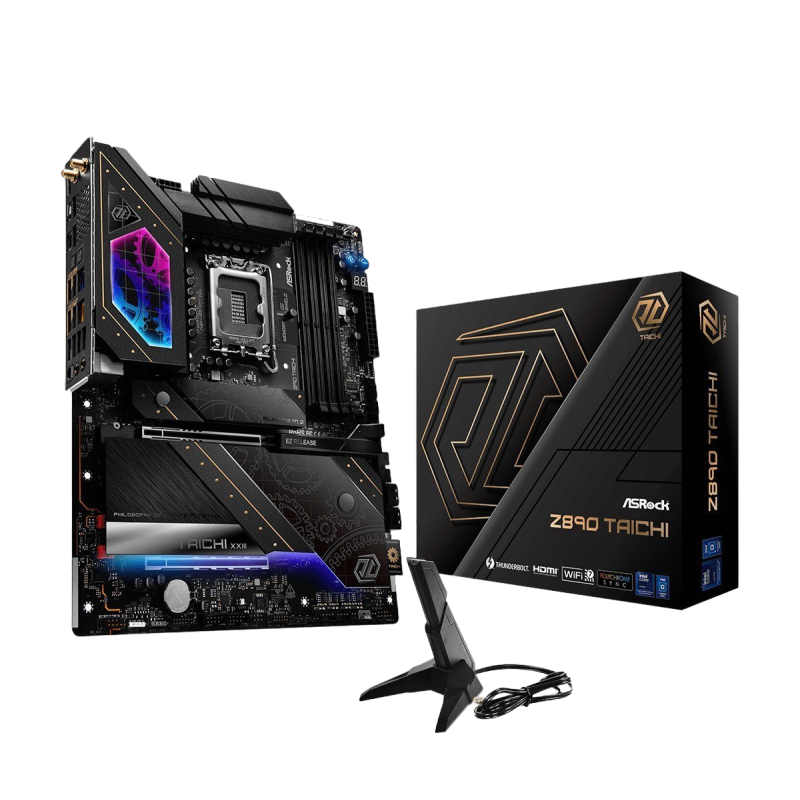 Płyta główna ASRock Z890 TAICHI ATX dla graczy z Thunderbolt 4 Płyta główna ASRock Z890 TAICHI ATX dla graczy z Thunderbolt 4
