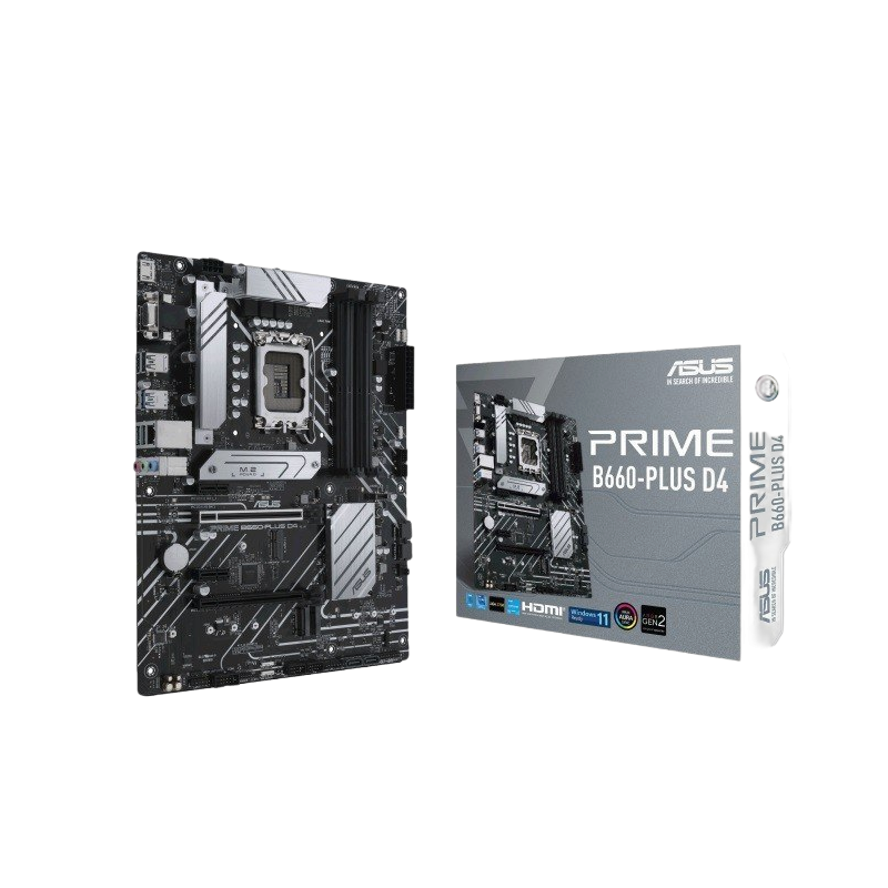 Płyta główna ASUS PRIME B660-PLUS D4 s1700 4xDDR4 ATX 4M.2 HDMI Płyta główna ASUS PRIME B660-PLUS D4 s1700 4xDDR4 ATX 4M.2 HDMI