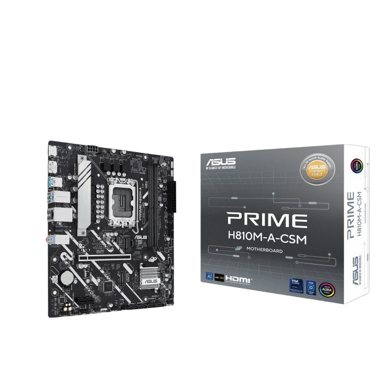 Płyta główna Asus PRIME H810M-A-CSM micro ATX z chipsetem Intel H810 Płyta główna Asus PRIME H810M-A-CSM micro ATX z chipsetem Intel H810