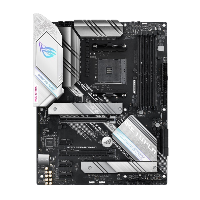 Płyta główna Asus ROG STRIX B550-A GAMING ATX AM4 PCIe 4 RGB wydajna gamingowa Płyta główna Asus ROG STRIX B550-A GAMING ATX AM4 PCIe 4 RGB wydajna gamingowa
