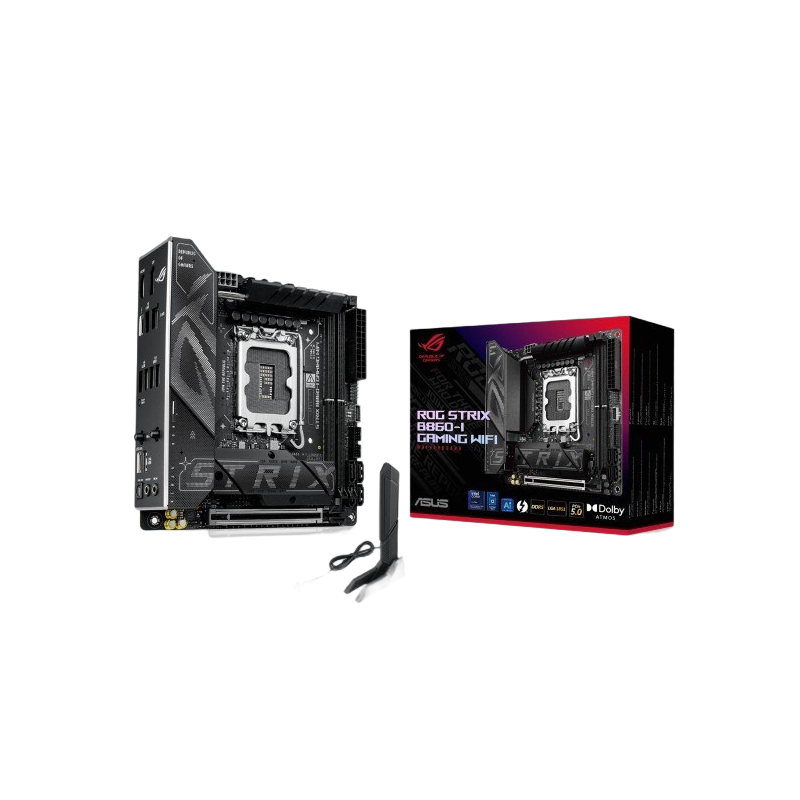 Płyta główna Asus ROG STRIX B860-I GAMING WIFI mini ITX DDR5 9066 MHz