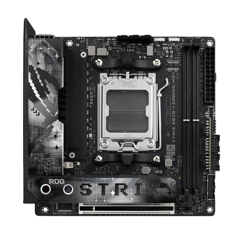 Płyta główna Asus ROG STRIX X870-I GAMING WIFI AM5 2DDR5 HDMI USBC Płyta główna Asus ROG STRIX X870-I GAMING WIFI AM5 2DDR5 HDMI USBC