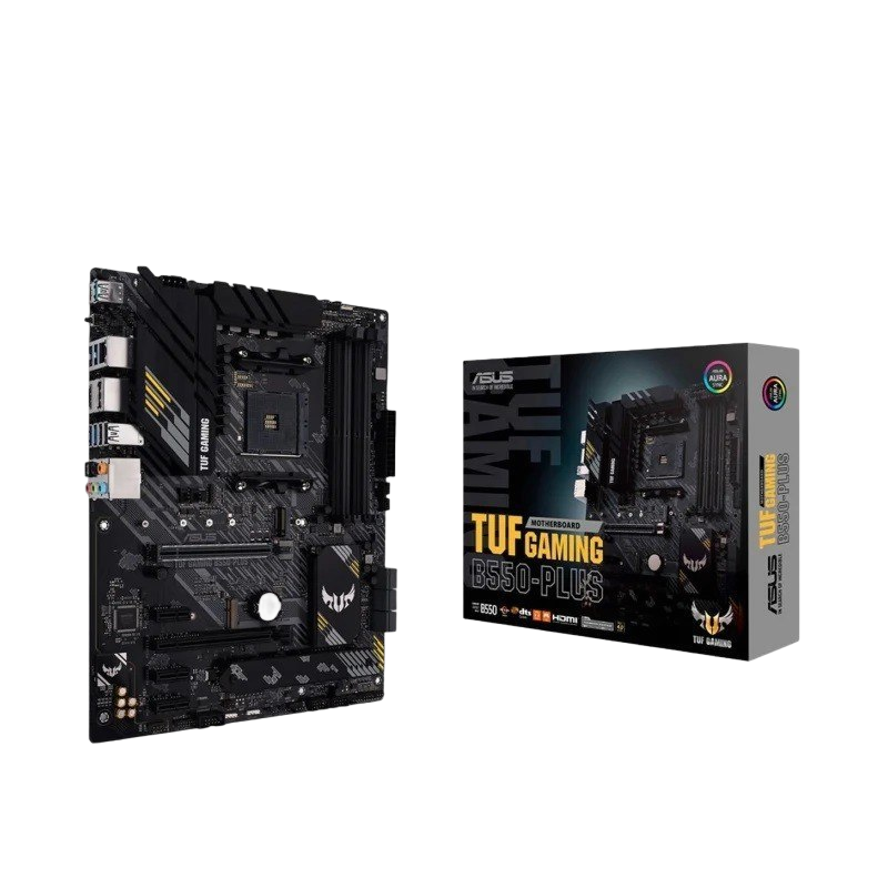 Płyta główna Asus TUF Gaming B550-Plus AM4 DDR4 ATX wydajna dla graczy Płyta główna Asus TUF Gaming B550-Plus AM4 DDR4 ATX wydajna dla graczy