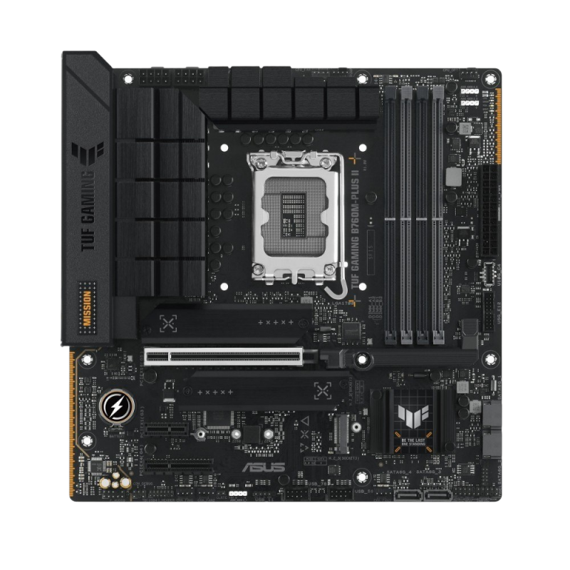 Płyta główna Asus TUF GAMING B760M-PLUS II mATX DDR5 HDMI Płyta główna Asus TUF GAMING B760M-PLUS II mATX DDR5 HDMI