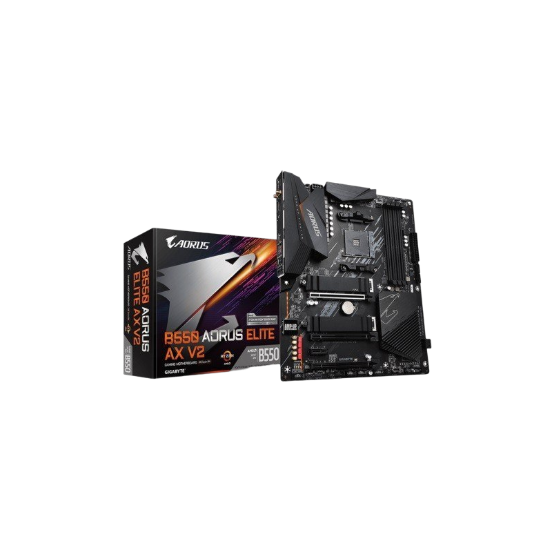 Płyta główna Gigabyte B550 AORUS ELITE AX V2 AM4 4DDR4 ATX z WiFi Płyta główna Gigabyte B550 AORUS ELITE AX V2 AM4 4DDR4 ATX z WiFi