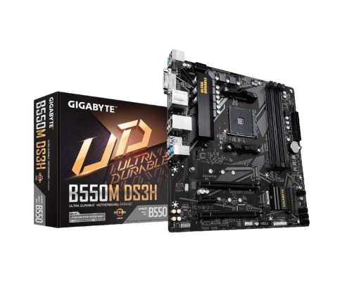 Płyta główna Gigabyte B550M DS3H AM4 mATX 4x DDR4 HDMI DVI